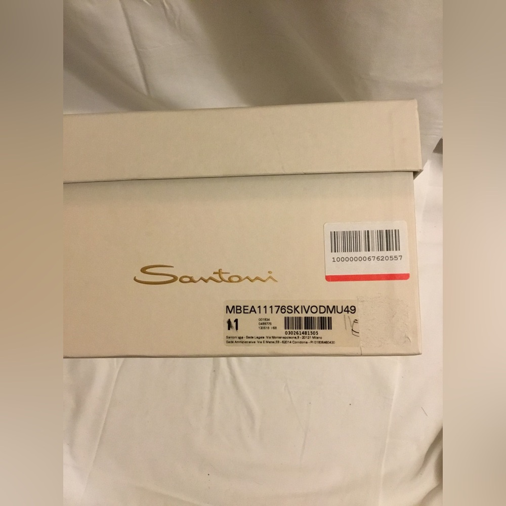 Santoni Blue suede classy shoe MEN SIZE 11 - Picture 5 of 10